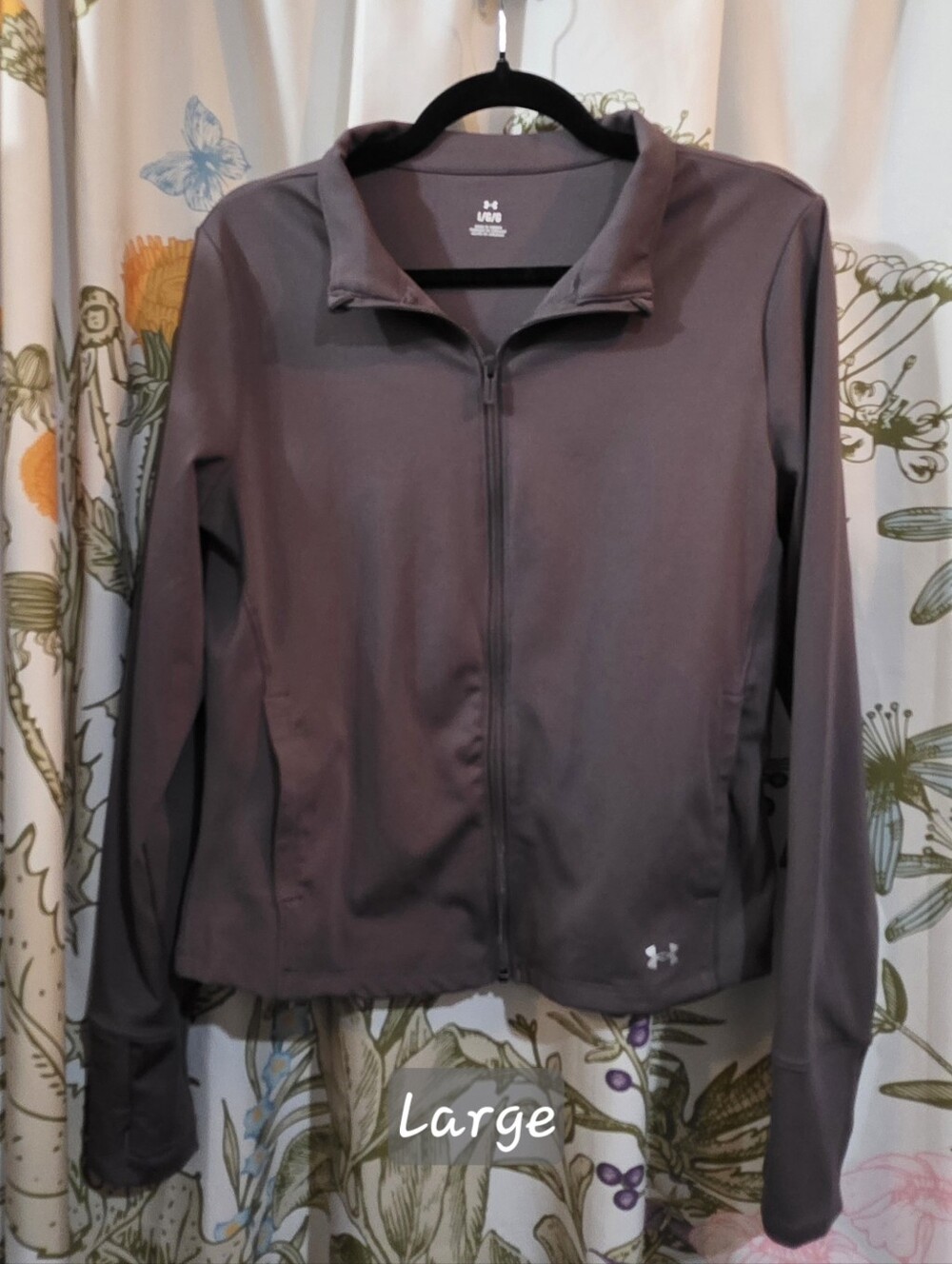 Under Armor Full Zip Jacket W/ Thumb Holes